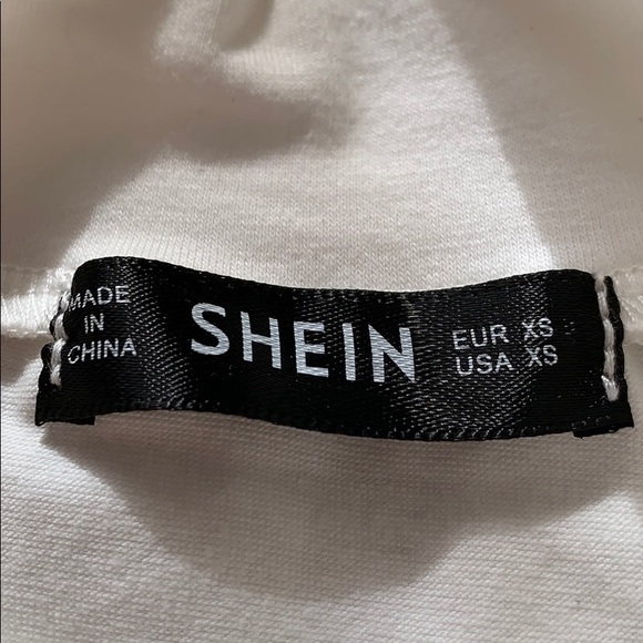 Mock Neck Butterfly Tee from SHEIN - Picture 6 of 8